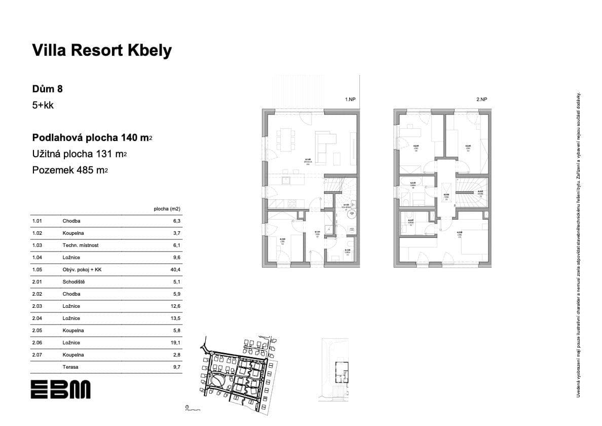 Prodej domu 131 m², pozemek 485 m², K Vinoři, Praha, Praha Prodej domu 131 m², pozemek 485 m², K Vinoři, Praha, Praha
