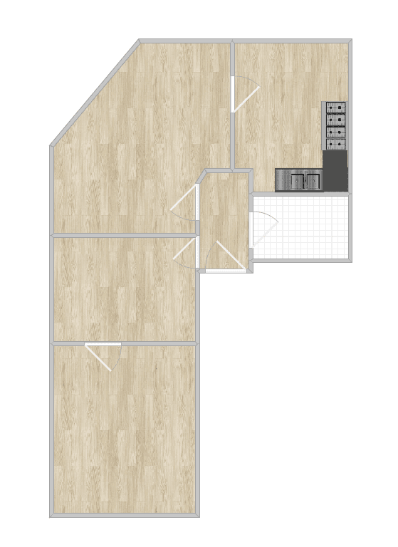 Pronájem bytu 3+1 64 m², Osningstr. 20, Osnabrück, Dolní Sasko Pronájem bytu 3+1 64 m², Osningstr. 20, Osnabrück, Dolní Sasko