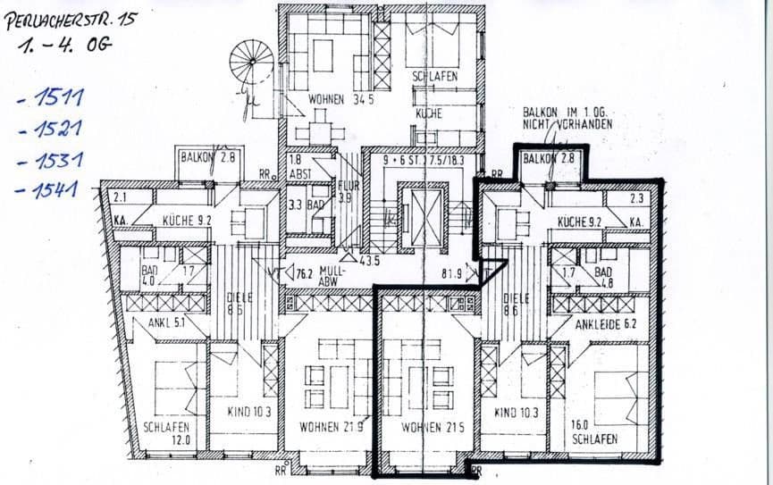 Pronájem bytu 3+1 83 m², München, Bavorsko Pronájem bytu 3+1 83 m², München, Bavorsko
