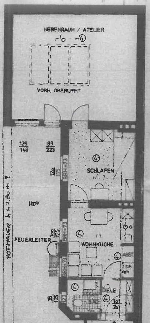 Pronájem bytu 2+kk 61 m², Cáchy, Severní Porýní-Vestfálsko Pronájem bytu 2+kk 61 m², Cáchy, Severní Porýní-Vestfálsko
