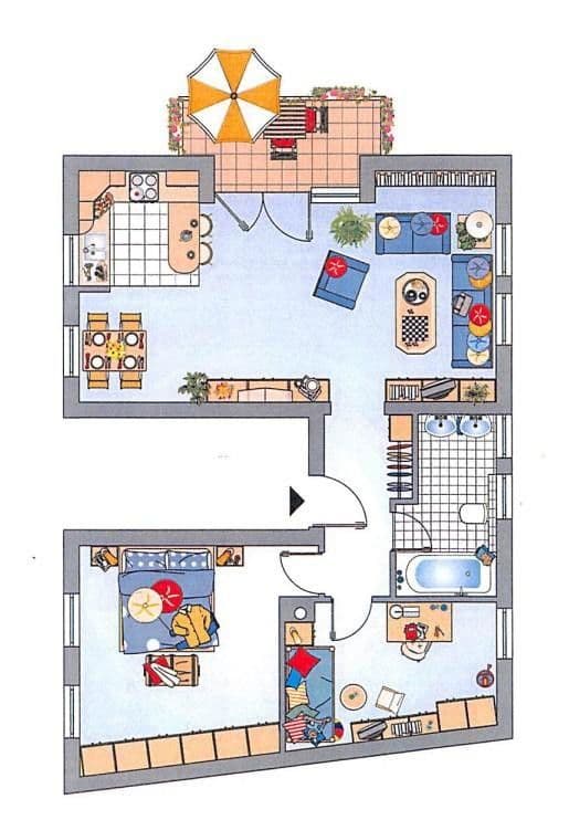 Prodej bytu 3+1 73 m², Mainz, Porýní-Falc Prodej bytu 3+1 73 m², Mainz, Porýní-Falc