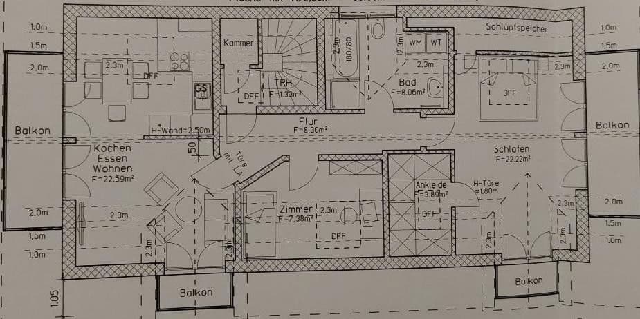 Pronájem bytu 3+1 81 m², Münchner Str. 2, Wolfratshausen, Bavorsko Pronájem bytu 3+1 81 m², Münchner Str. 2, Wolfratshausen, Bavorsko
