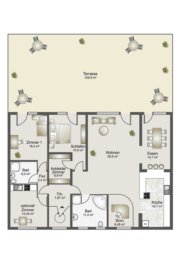 Prodej bytu 6+1 252 m², Mannheim, Bádensko-Württembersko Prodej bytu 6+1 252 m², Mannheim, Bádensko-Württembersko