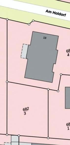 Prodej pozemku 455 m², Am Holdorf 13 a, Langwedel, Dolní Sasko Prodej pozemku 455 m², Am Holdorf 13 a, Langwedel, Dolní Sasko