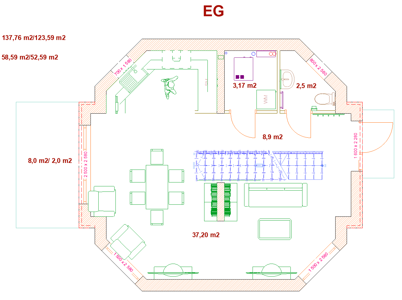 Prodej domu 123 m², pozemek 440 m², Reichweinstraße 4, Werneuchen, Braniborsko Prodej domu 123 m², pozemek 440 m², Reichweinstraße 4, Werneuchen, Braniborsko