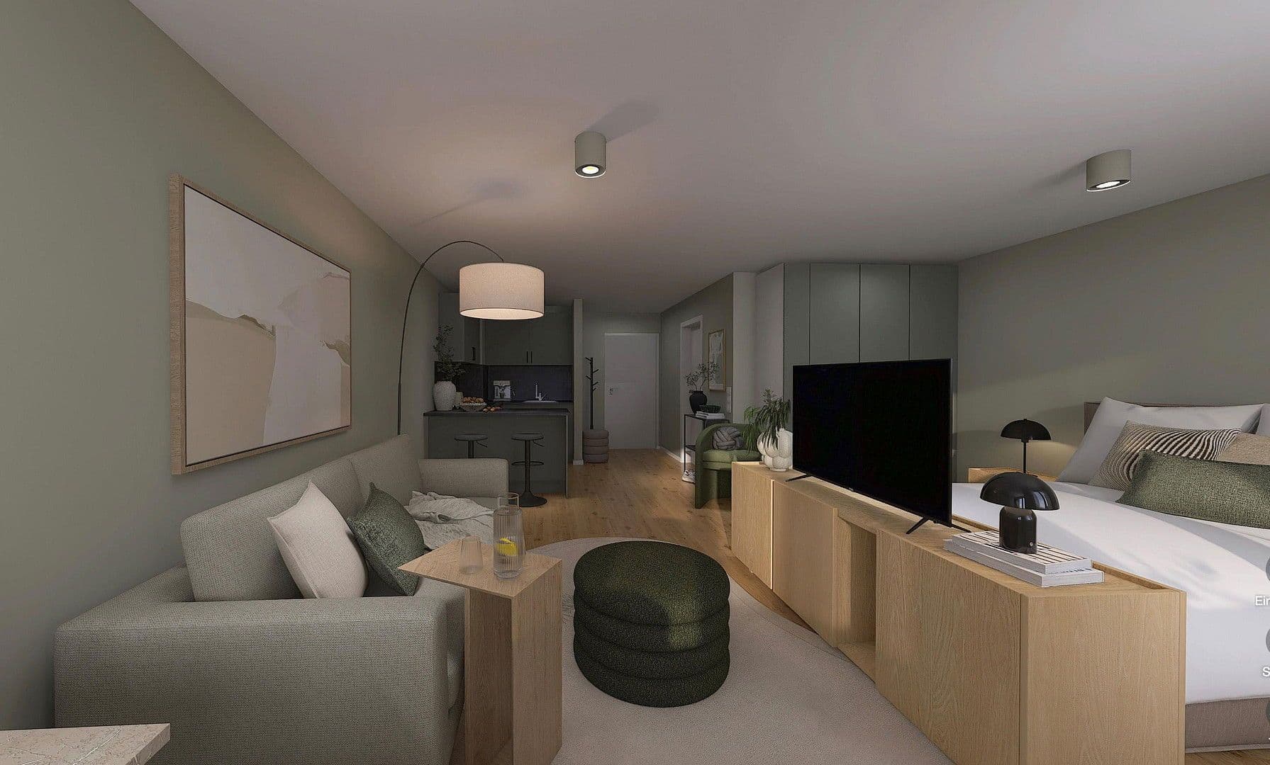 Pronájem bytu 1+kk 48 m², Herdweg 94G, Stuttgart, Bádensko-Württembersko Pronájem bytu 1+kk 48 m², Herdweg 94G, Stuttgart, Bádensko-Württembersko