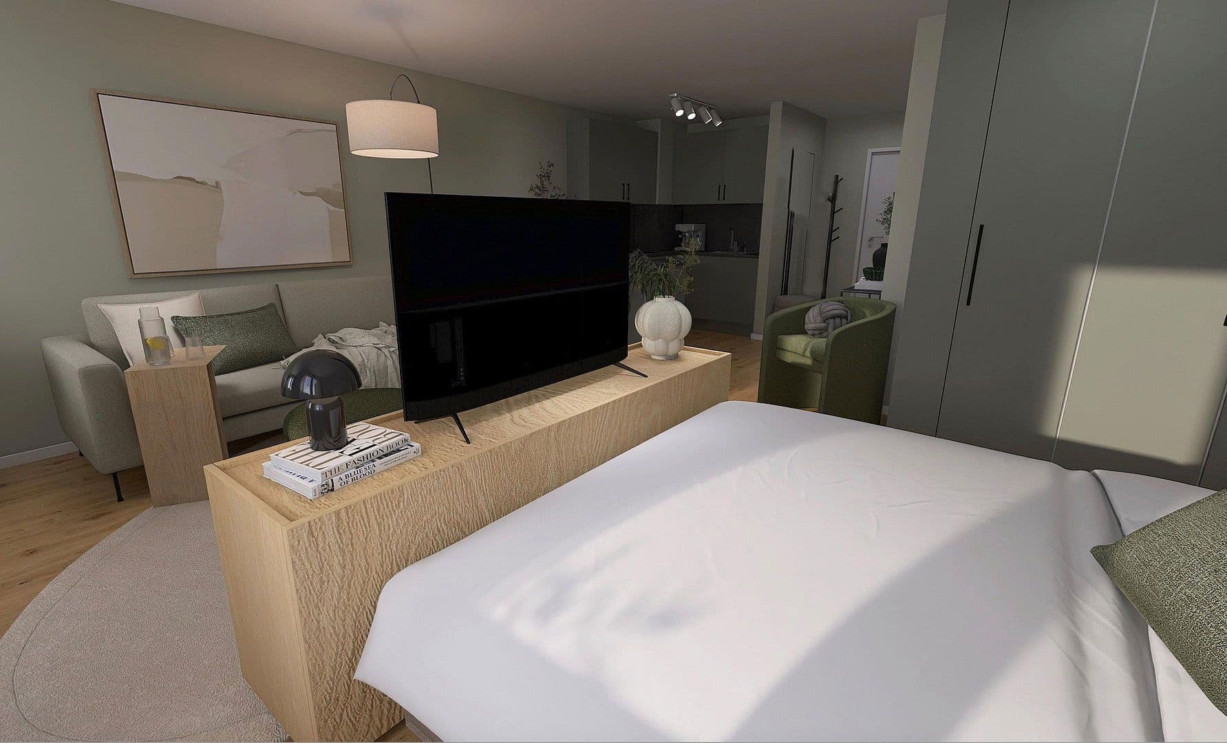 Pronájem bytu 1+kk 48 m², Herdweg 94G, Stuttgart, Bádensko-Württembersko Pronájem bytu 1+kk 48 m², Herdweg 94G, Stuttgart, Bádensko-Württembersko