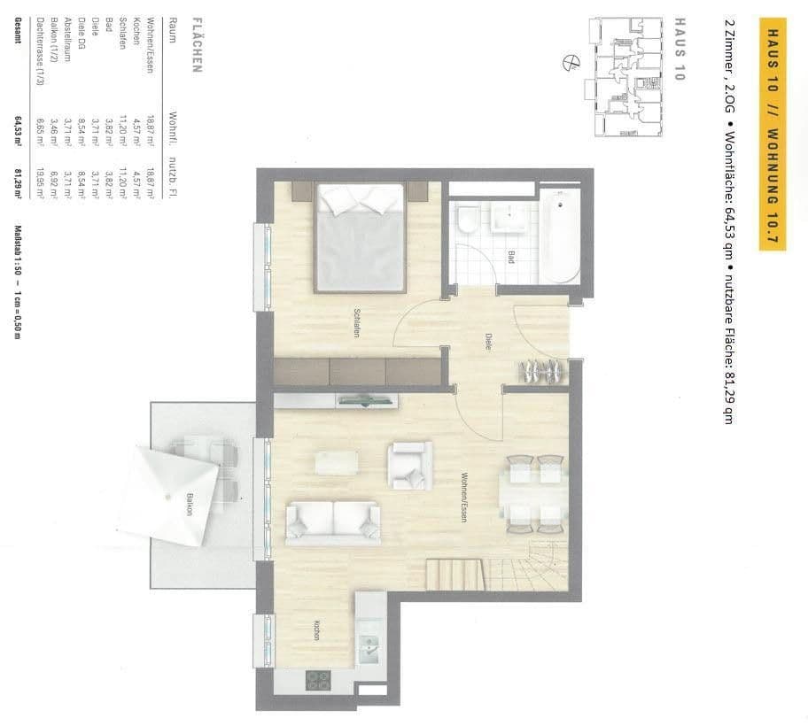 Prodej bytu 2+kk 65 m², Ilse-Fehling-Str. 18-20, München, Bavorsko Prodej bytu 2+kk 65 m², Ilse-Fehling-Str. 18-20, München, Bavorsko