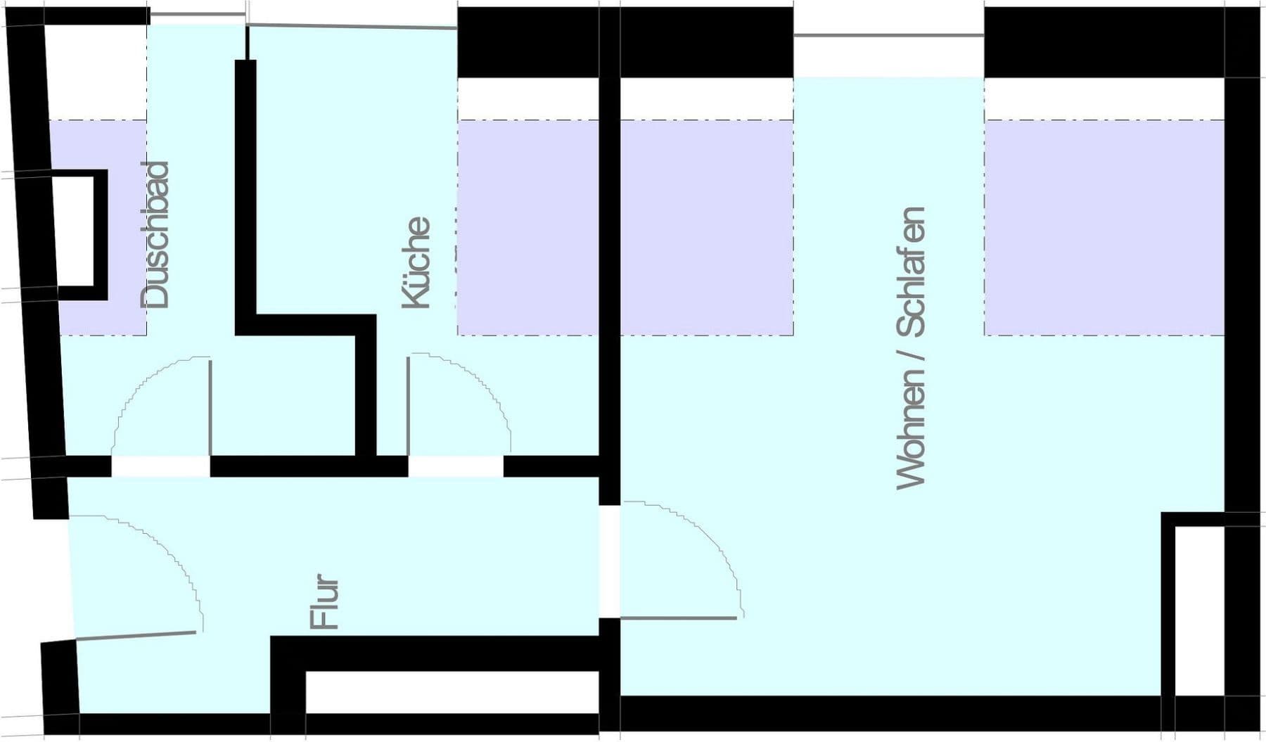 Pronájem bytu 1+1 33 m², Nürnberg, Bavorsko Pronájem bytu 1+1 33 m², Nürnberg, Bavorsko