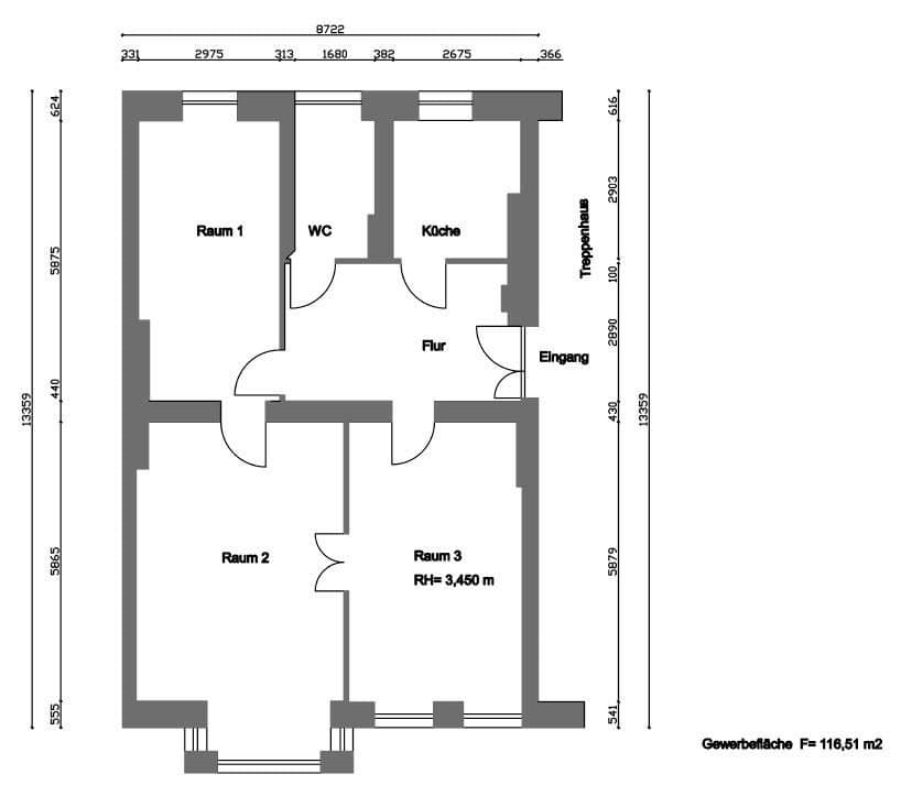 Pronájem kanceláře 116 m², Kantstraße 99, Berlin, Berlín Pronájem kanceláře 116 m², Kantstraße 99, Berlin, Berlín