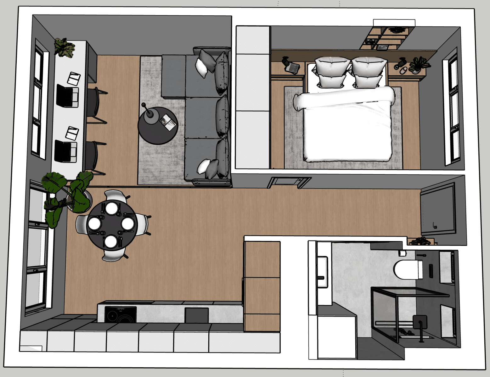 Pronájem bytu 2+kk 42 m², Osadní, Praha, Praha Pronájem bytu 2+kk 42 m², Osadní, Praha, Praha