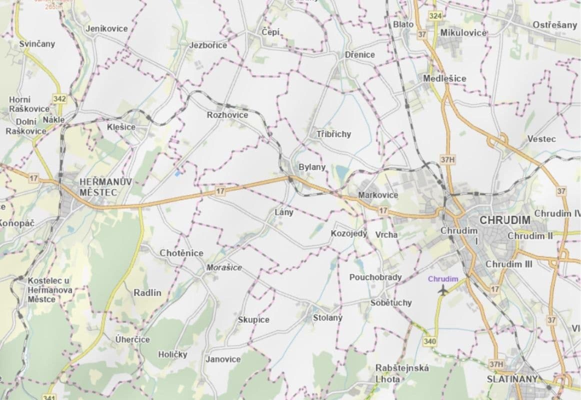 Prodej pozemku 1.228 m², Heřmanův Městec, Pardubický kraj Prodej pozemku 1.228 m², Heřmanův Městec, Pardubický kraj