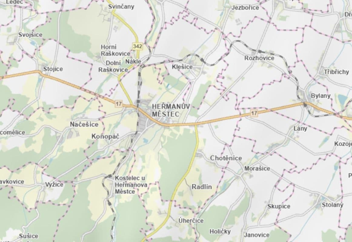 Prodej pozemku 380 m², Heřmanův Městec, Pardubický kraj Prodej pozemku 380 m², Heřmanův Městec, Pardubický kraj