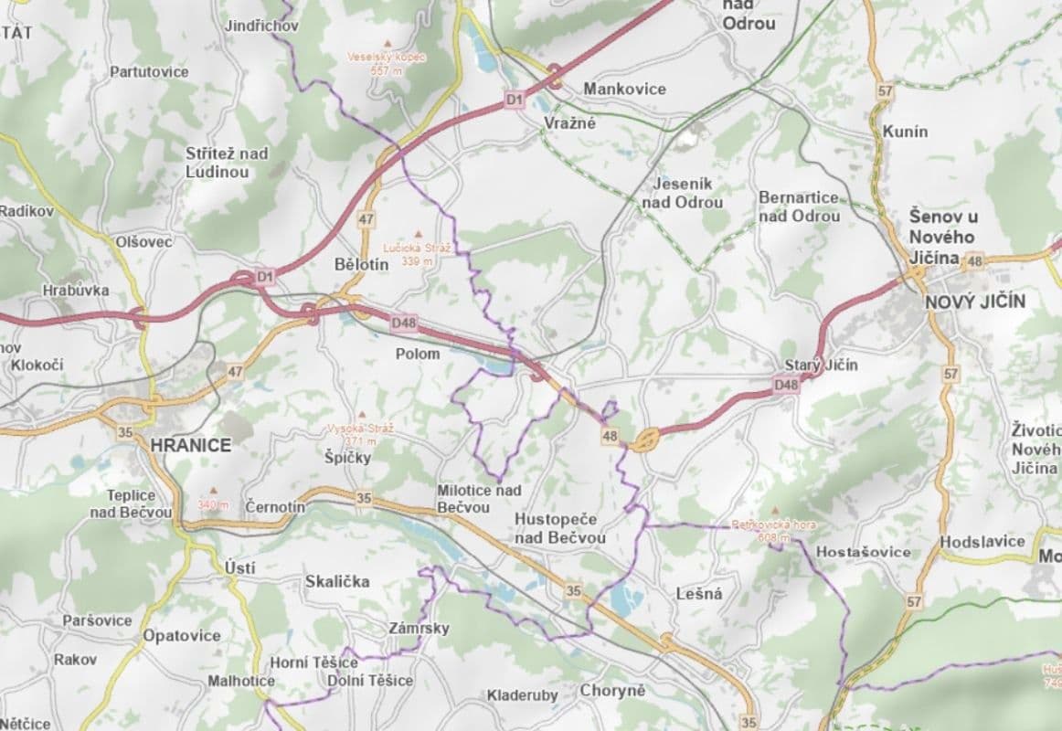 Prodej pozemku 2.816 m², Polom, Olomoucký kraj Prodej pozemku 2.816 m², Polom, Olomoucký kraj