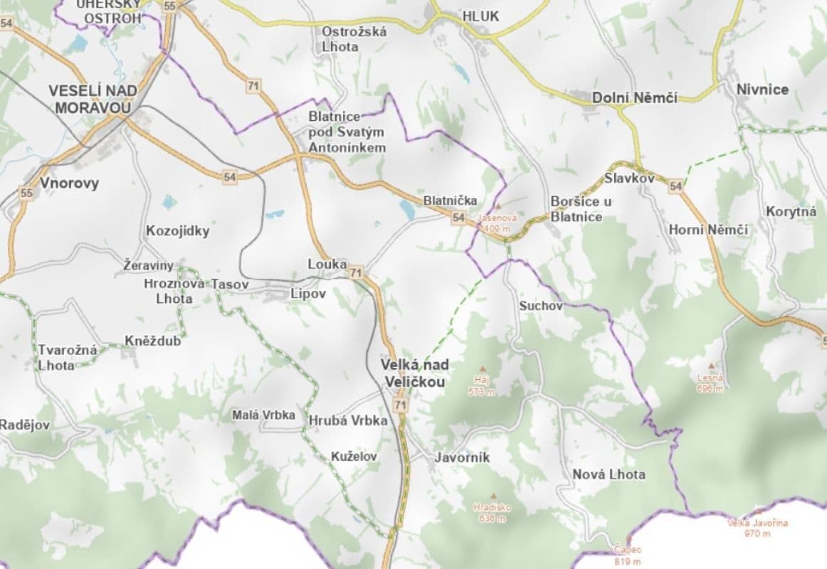 Prodej pozemku 803 m², Javorník, Jihomoravský kraj Prodej pozemku 803 m², Javorník, Jihomoravský kraj