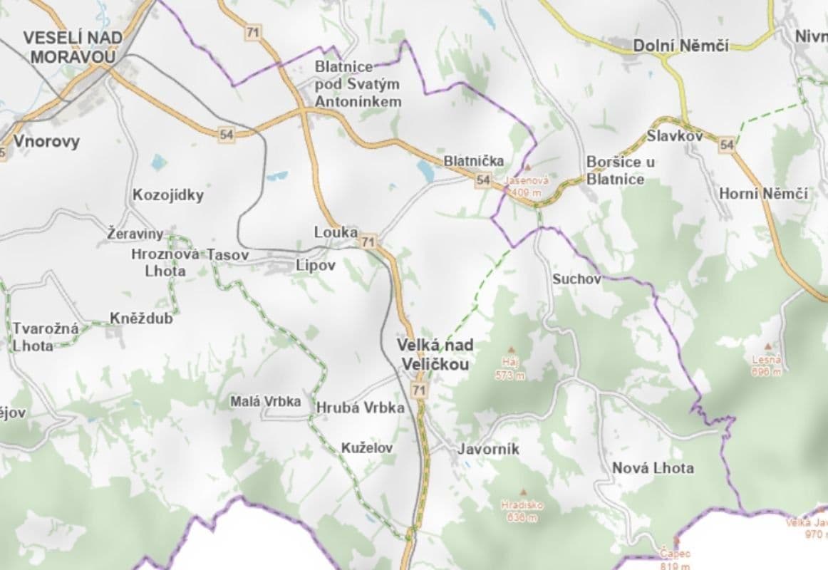 Prodej pozemku 1.049 m², Javorník, Jihomoravský kraj Prodej pozemku 1.049 m², Javorník, Jihomoravský kraj