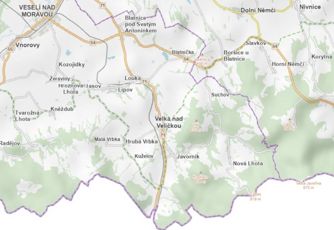 Prodej pozemku 5.190 m², Javorník, Jihomoravský kraj Prodej pozemku 5.190 m², Javorník, Jihomoravský kraj