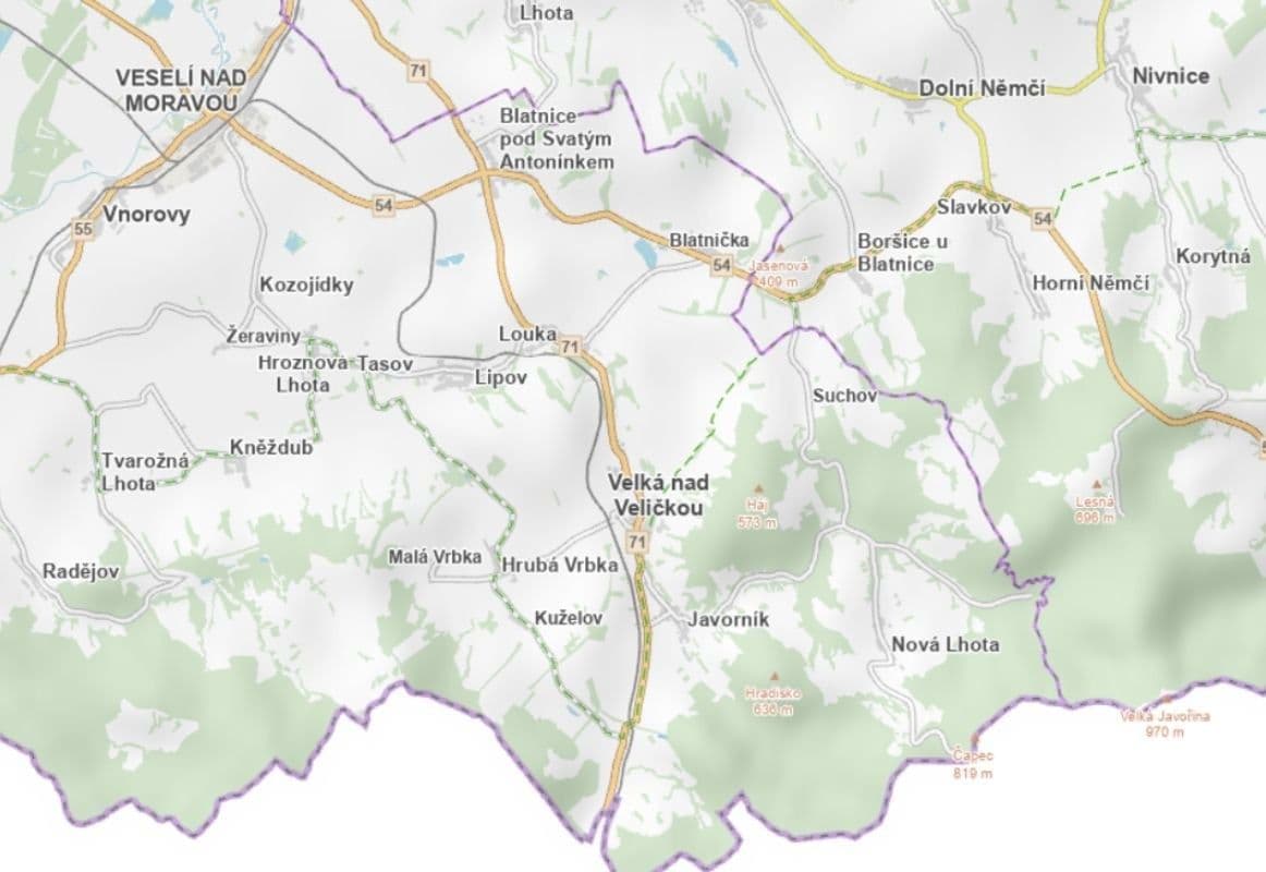 Prodej pozemku 3.354 m², Javorník, Jihomoravský kraj Prodej pozemku 3.354 m², Javorník, Jihomoravský kraj