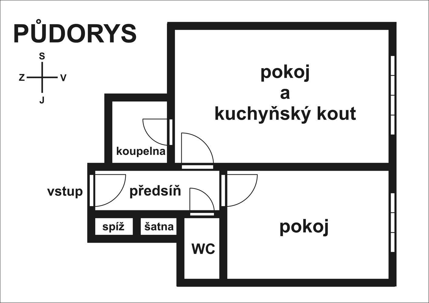 Pronájem bytu 2+kk 50 m², Kotěrova, Praha, Praha Pronájem bytu 2+kk 50 m², Kotěrova, Praha, Praha