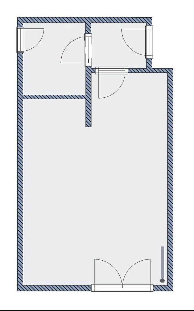 Pronájem bytu 1+1 30 m², Marconistraße 10, Augsburg, Bavorsko Pronájem bytu 1+1 30 m², Marconistraße 10, Augsburg, Bavorsko