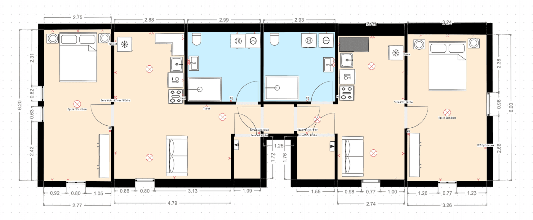 Pronájem bytu 3+1 62 m², Wormser Str. 47, Oppenheim, Porýní-Falc Pronájem bytu 3+1 62 m², Wormser Str. 47, Oppenheim, Porýní-Falc