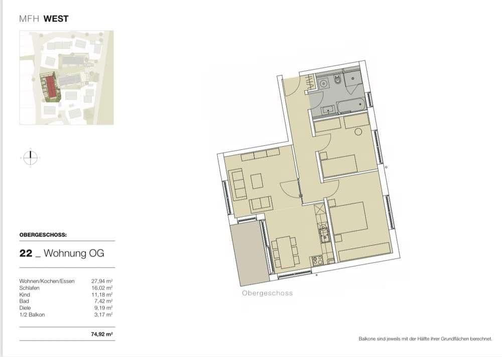 Pronájem bytu 3+1 75 m², Höhenkirchen-Siegertsbrunn, Bavorsko Pronájem bytu 3+1 75 m², Höhenkirchen-Siegertsbrunn, Bavorsko