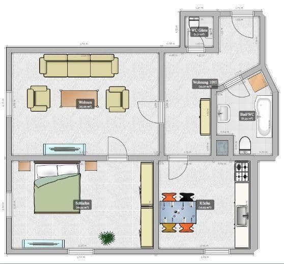 Pronájem bytu 3+1 81 m², Stadtplatz 14, Bogen, Bavorsko Pronájem bytu 3+1 81 m², Stadtplatz 14, Bogen, Bavorsko
