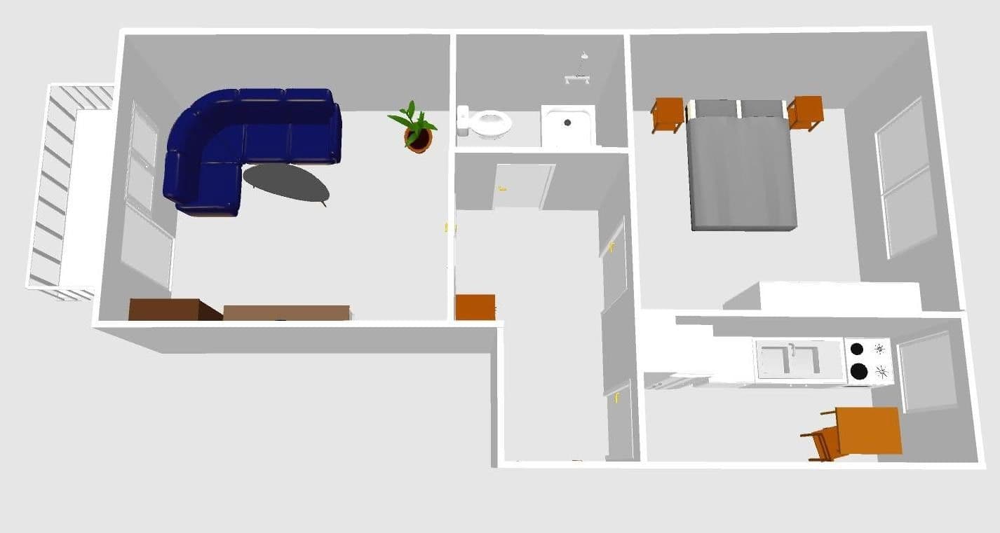 Prodej bytu 2+1 48 m², Töging, Bavorsko Prodej bytu 2+1 48 m², Töging, Bavorsko