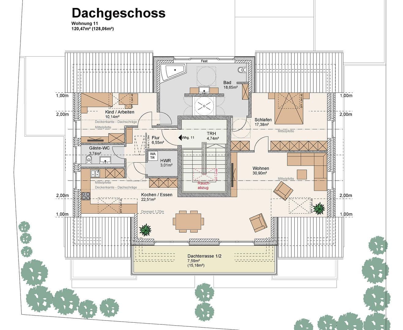 Prodej bytu 3+kk 121 m², Detmold, Severní Porýní-Vestfálsko Prodej bytu 3+kk 121 m², Detmold, Severní Porýní-Vestfálsko