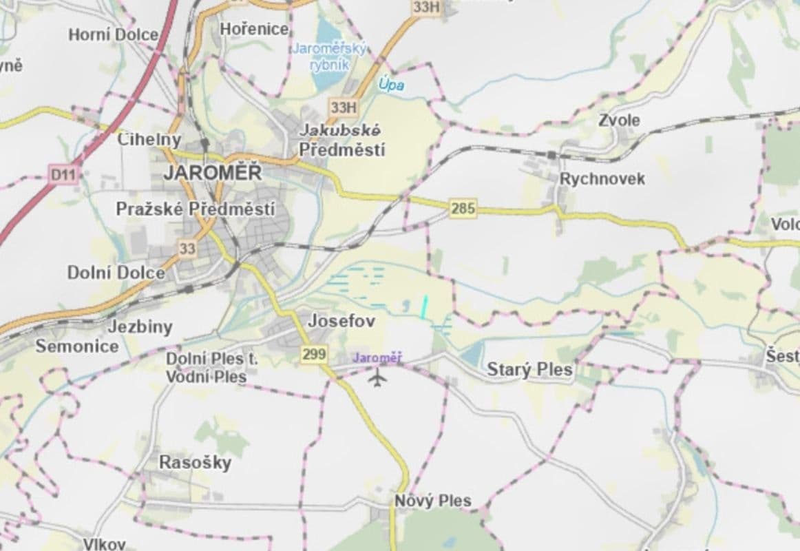 Prodej pozemku 2.223 m², Jaroměř, Královéhradecký kraj Prodej pozemku 2.223 m², Jaroměř, Královéhradecký kraj