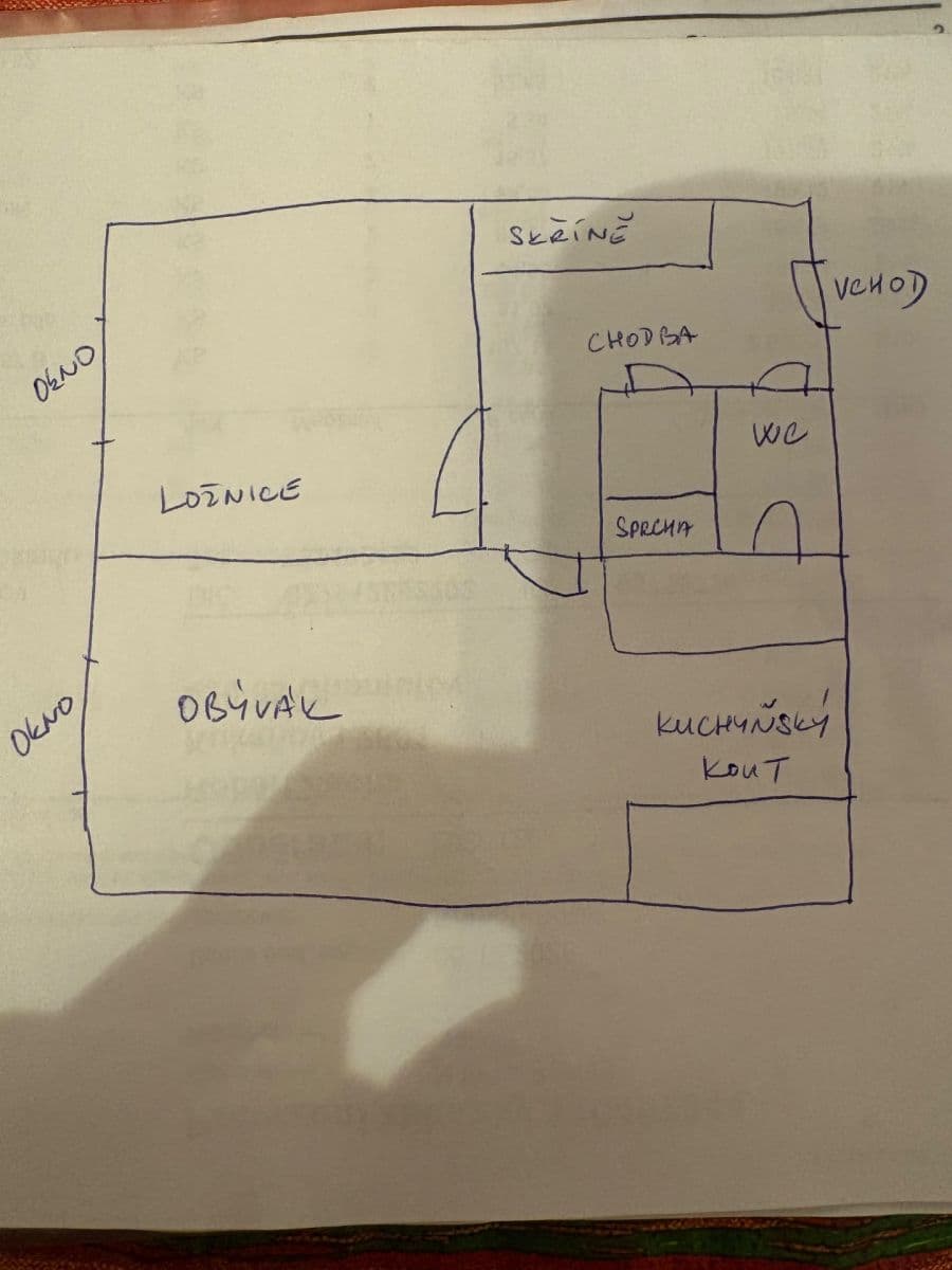 Pronájem bytu 2+kk 54 m², Krausova, Praha, Praha Pronájem bytu 2+kk 54 m², Krausova, Praha, Praha