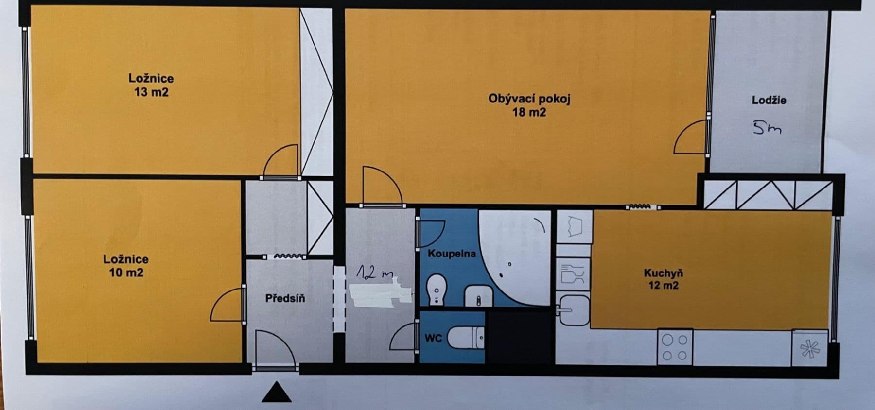 Prodej bytu 3+1 70 m², Kurkova, Praha, Praha Prodej bytu 3+1 70 m², Kurkova, Praha, Praha