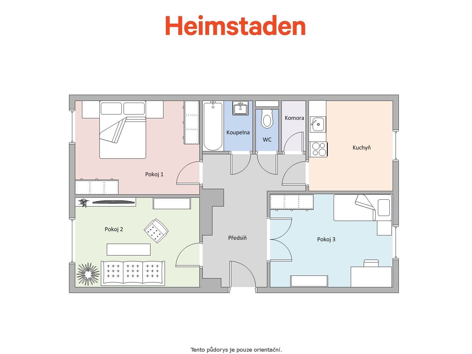 Pronájem bytu 3+1 71 m², Cihelní, Karviná, Moravskoslezský kraj Pronájem bytu 3+1 71 m², Cihelní, Karviná, Moravskoslezský kraj