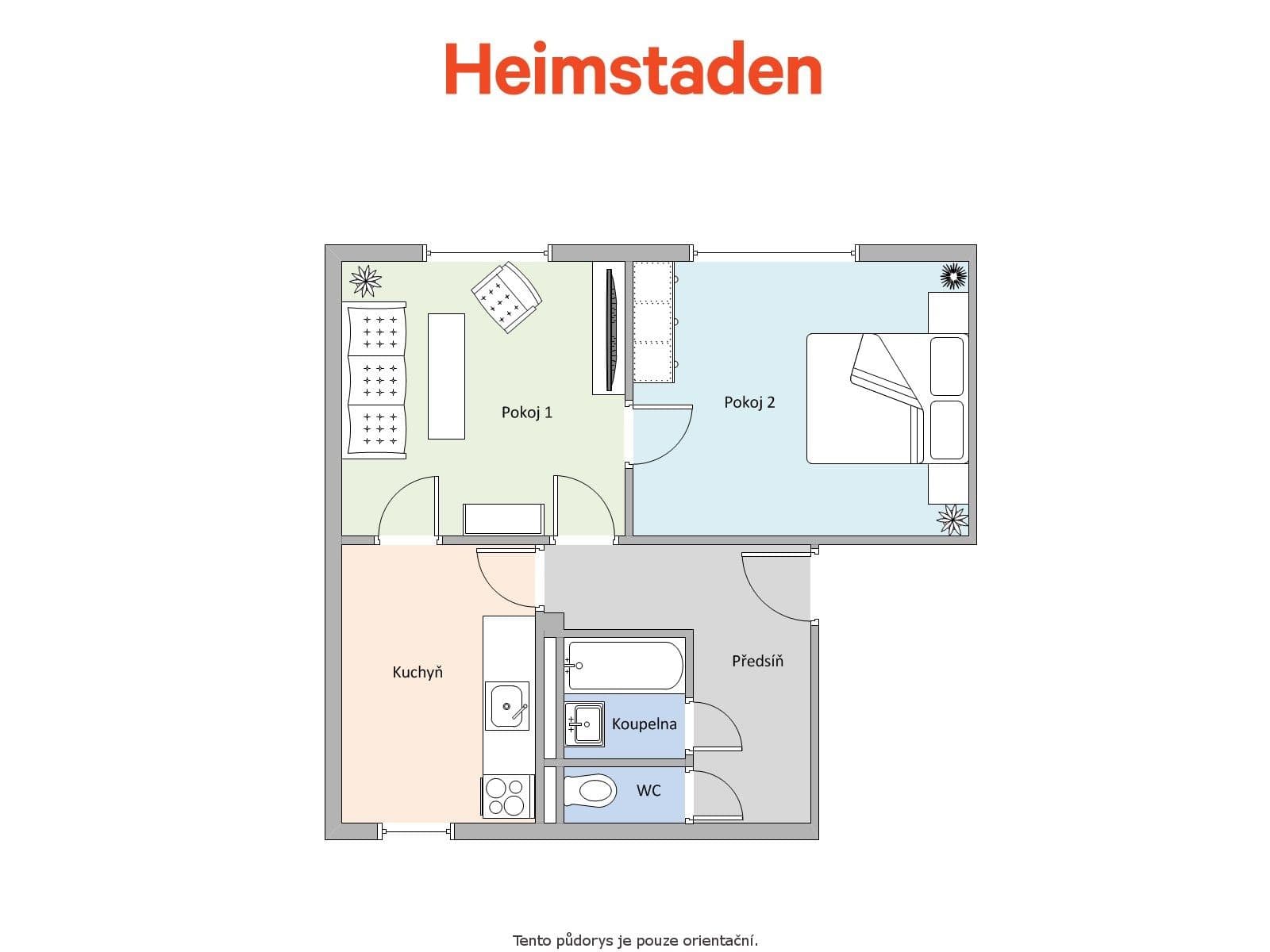 Pronájem bytu 2+1 52 m², Jarošova, Havířov, Moravskoslezský kraj Pronájem bytu 2+1 52 m², Jarošova, Havířov, Moravskoslezský kraj