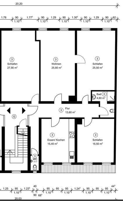 Prodej bytu 4+1 131 m², Vöhrenbach, Bádensko-Württembersko Prodej bytu 4+1 131 m², Vöhrenbach, Bádensko-Württembersko