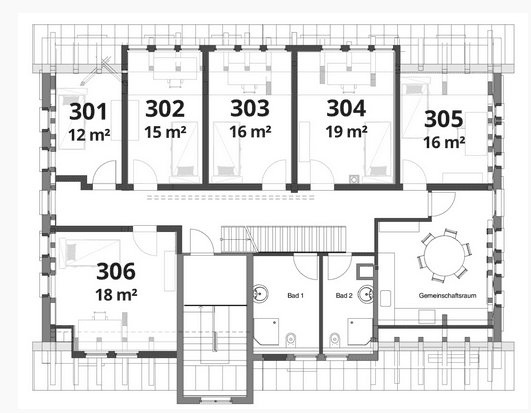 Pronájem bytu 19 m², Marktplatz 12, Furtwangen im Schwarzwald, Bádensko-Württembersko Pronájem bytu 19 m², Marktplatz 12, Furtwangen im Schwarzwald, Bádensko-Württembersko