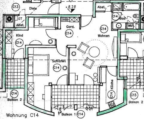 Prodej bytu 3+1 80 m², Öhringen, Bádensko-Württembersko Prodej bytu 3+1 80 m², Öhringen, Bádensko-Württembersko