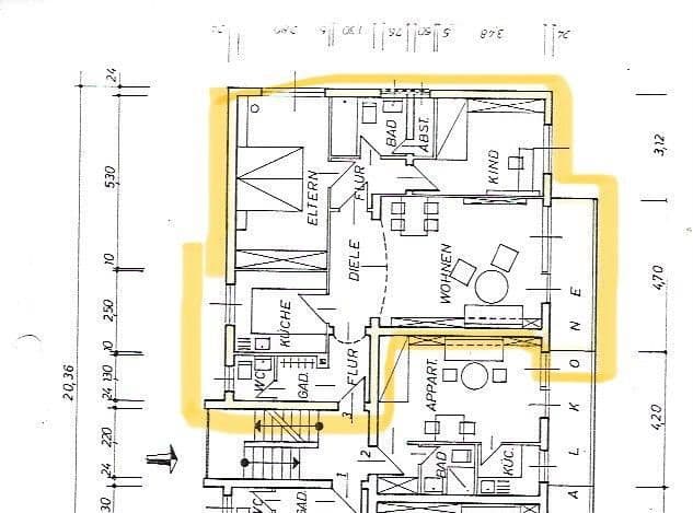 Prodej bytu 3+1 79 m², Langen, Hessen Prodej bytu 3+1 79 m², Langen, Hessen