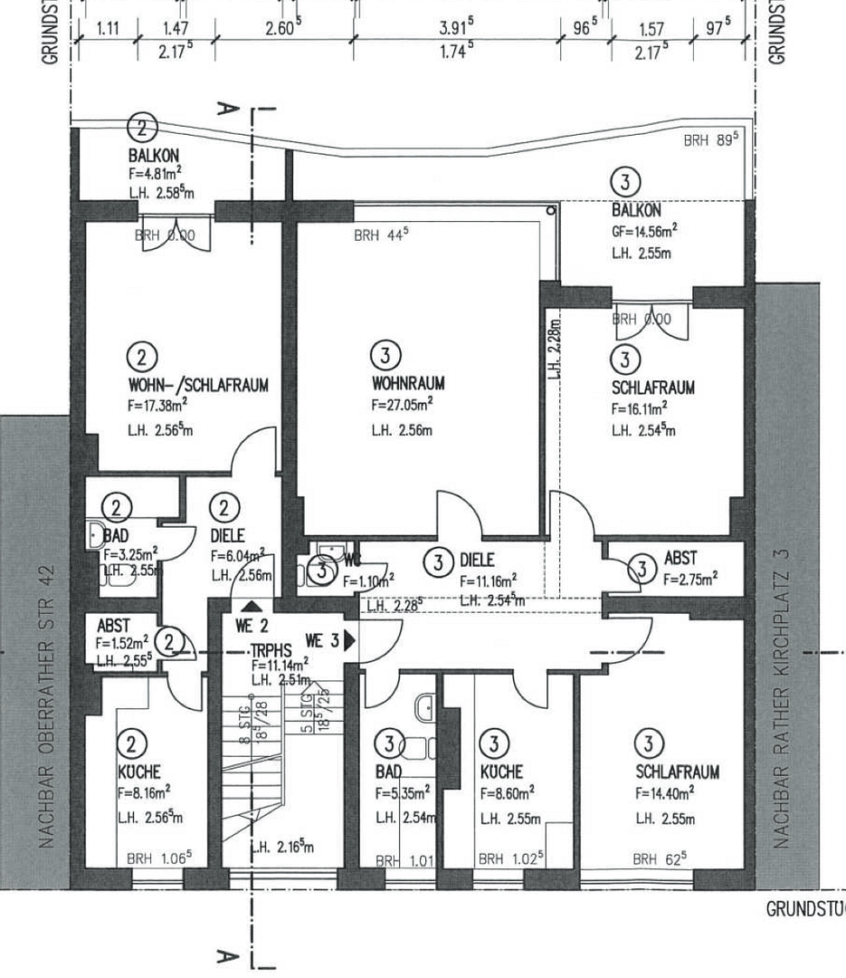 Prodej bytu 3+1 94 m², Rather Kirchplatz 1, Düsseldorf, Severní Porýní-Vestfálsko Prodej bytu 3+1 94 m², Rather Kirchplatz 1, Düsseldorf, Severní Porýní-Vestfálsko