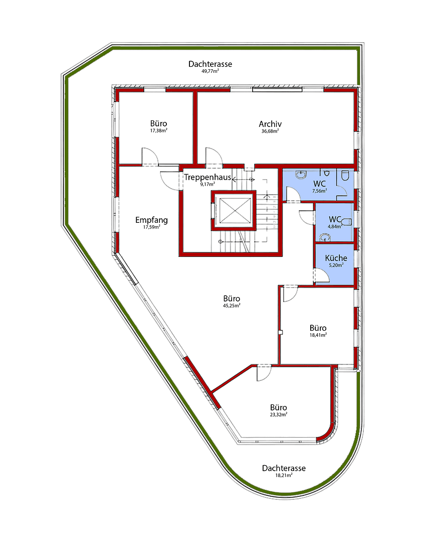 Prodej kanceláře 755 m², Ansbachstraße 32a, Sinsheim, Bádensko-Württembersko Prodej kanceláře 755 m², Ansbachstraße 32a, Sinsheim, Bádensko-Württembersko