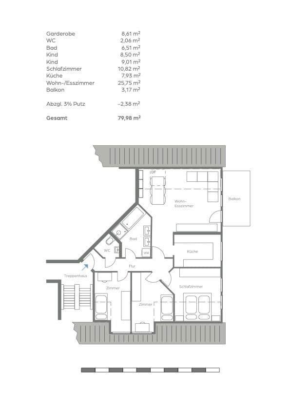 Prodej bytu 4+1 80 m², Schorndorf, Bádensko-Württembersko Prodej bytu 4+1 80 m², Schorndorf, Bádensko-Württembersko