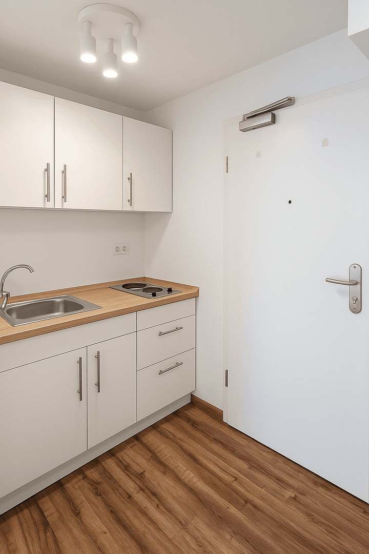 Pronájem bytu 1+1 24 m², Frankfurt am Main, Hessen Pronájem bytu 1+1 24 m², Frankfurt am Main, Hessen