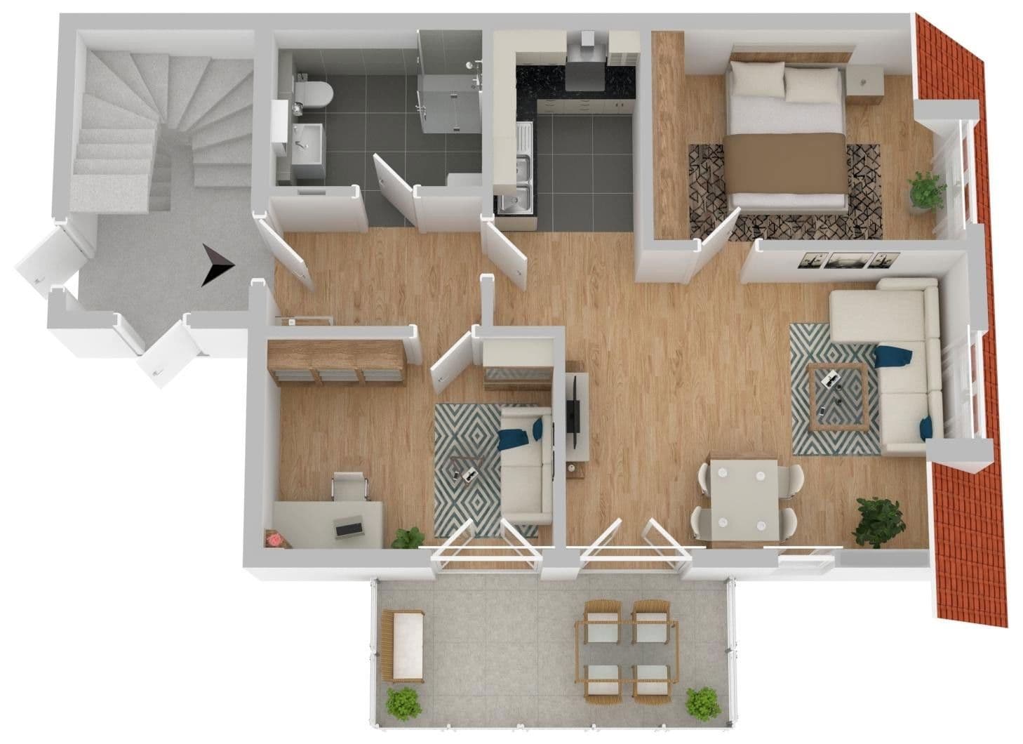 Pronájem bytu 3+1 70 m², Zeppelinstr. 131, Ingolstadt, Bavorsko Pronájem bytu 3+1 70 m², Zeppelinstr. 131, Ingolstadt, Bavorsko
