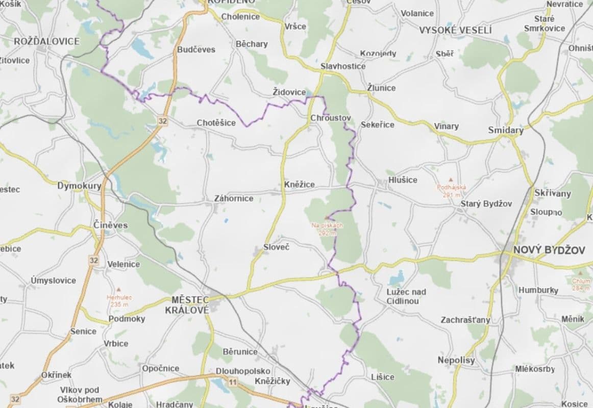 Prodej pozemku 2.985 m², Záhornice, Středočeský kraj Prodej pozemku 2.985 m², Záhornice, Středočeský kraj