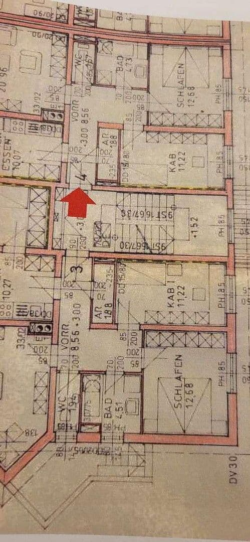 Pronájem bytu 3+1 62 m², Am Alten Brauhaus 2, Recklinghausen, Severní Porýní-Vestfálsko Pronájem bytu 3+1 62 m², Am Alten Brauhaus 2, Recklinghausen, Severní Porýní-Vestfálsko