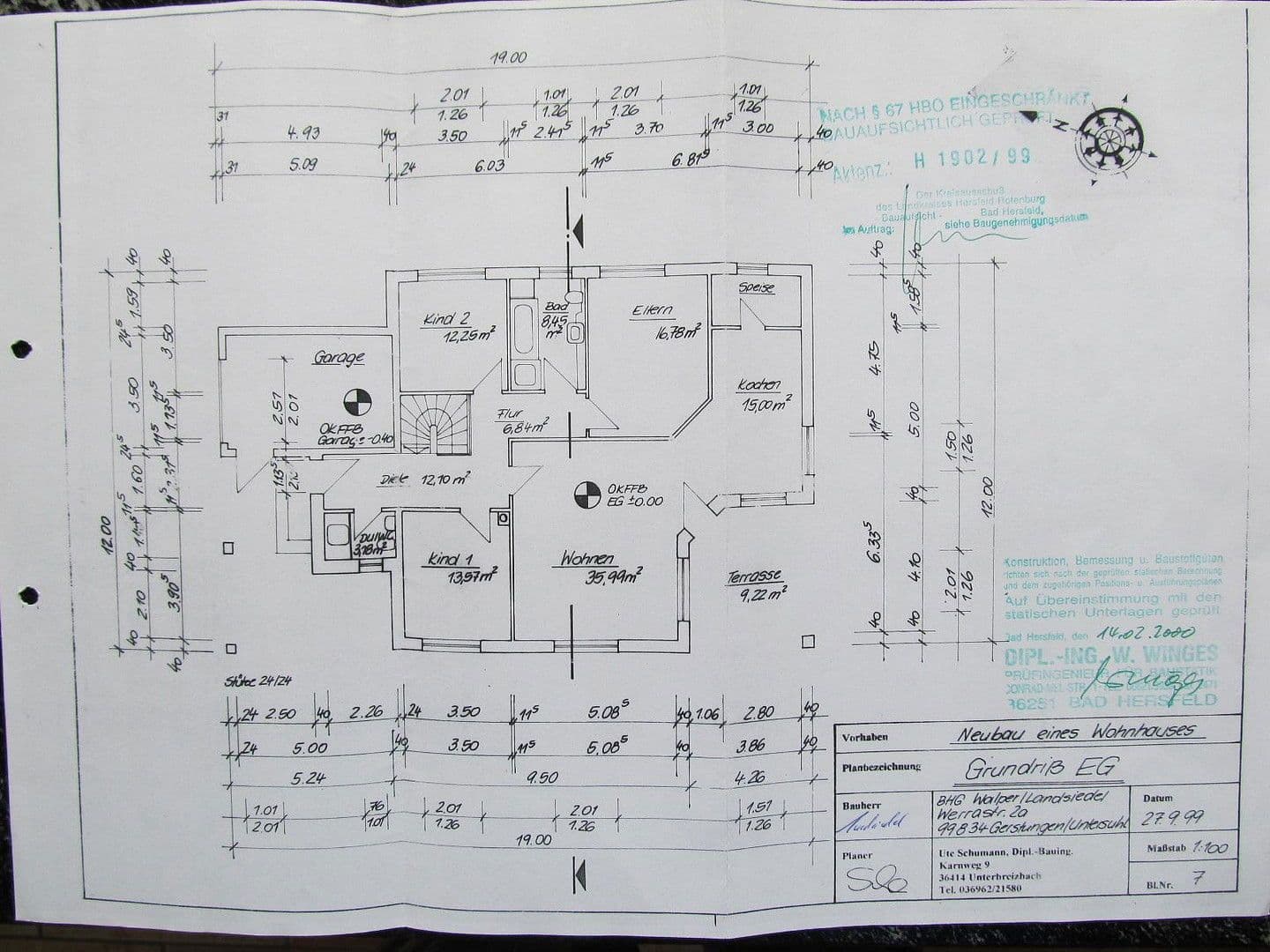 Prodej domu 210 m², pozemek 694 m², Hohenroda, Hessen Prodej domu 210 m², pozemek 694 m², Hohenroda, Hessen