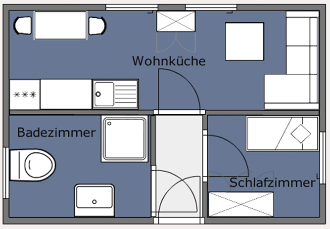 Pronájem bytu 2+1 32 m², Fichtestraße 11, Bottrop, Severní Porýní-Vestfálsko Pronájem bytu 2+1 32 m², Fichtestraße 11, Bottrop, Severní Porýní-Vestfálsko