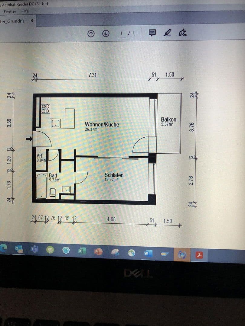 Pronájem bytu 2+1 42 m², Erich-Weinertstr. 139a, Berlin, Berlín Pronájem bytu 2+1 42 m², Erich-Weinertstr. 139a, Berlin, Berlín