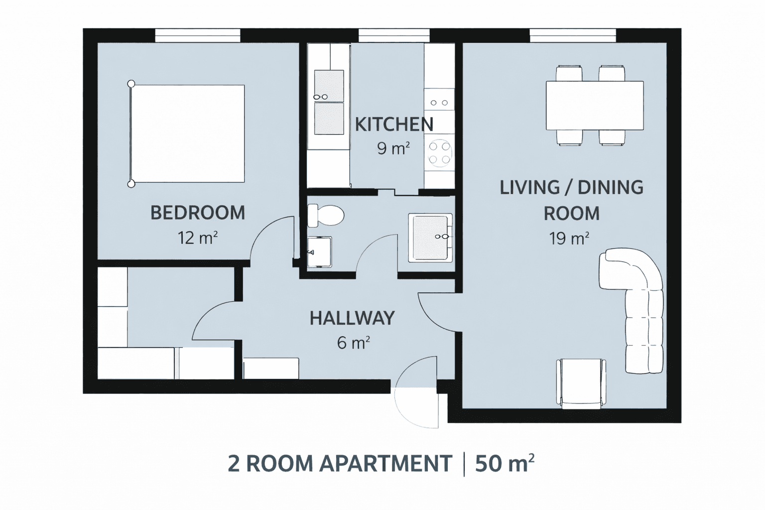 Pronájem bytu 2+1 50 m², Stuttgart, Bádensko-Württembersko Pronájem bytu 2+1 50 m², Stuttgart, Bádensko-Württembersko