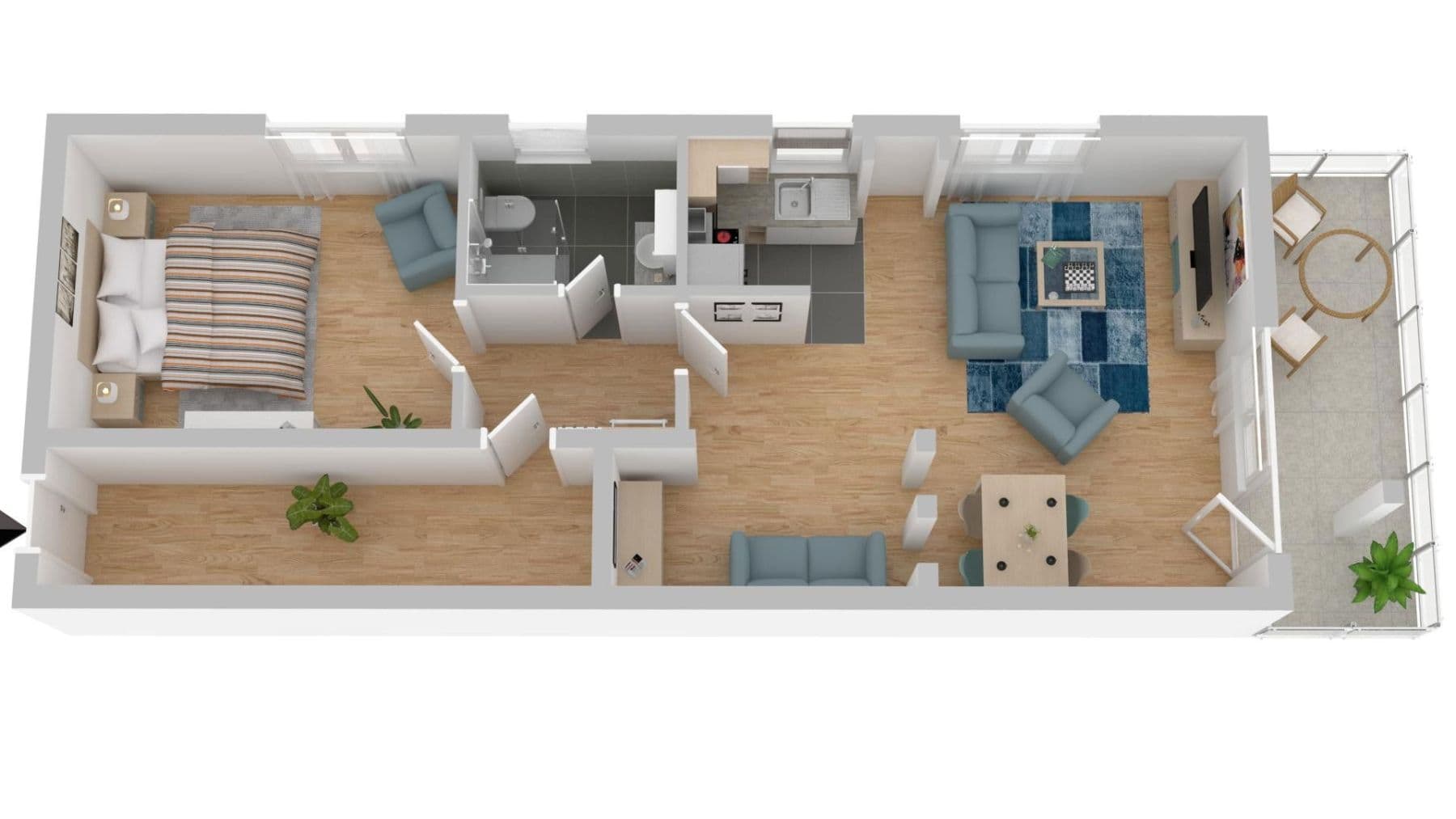 Pronájem bytu 2+1 67 m², Meersburg, Bádensko-Württembersko Pronájem bytu 2+1 67 m², Meersburg, Bádensko-Württembersko